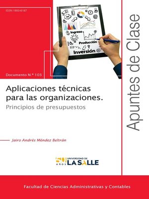 cover image of Aplicaciones técnicas para las organizaciones
